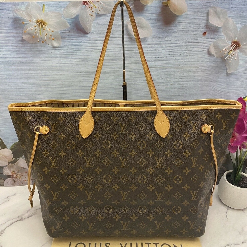 ⛔️SOLD⛔️ Neverfull GM Monogram Beige Tote (SP2089)